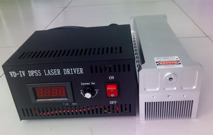 532nm 4W Green Solid-state Laser With Power Adjustable TTL And Analogue Modulation